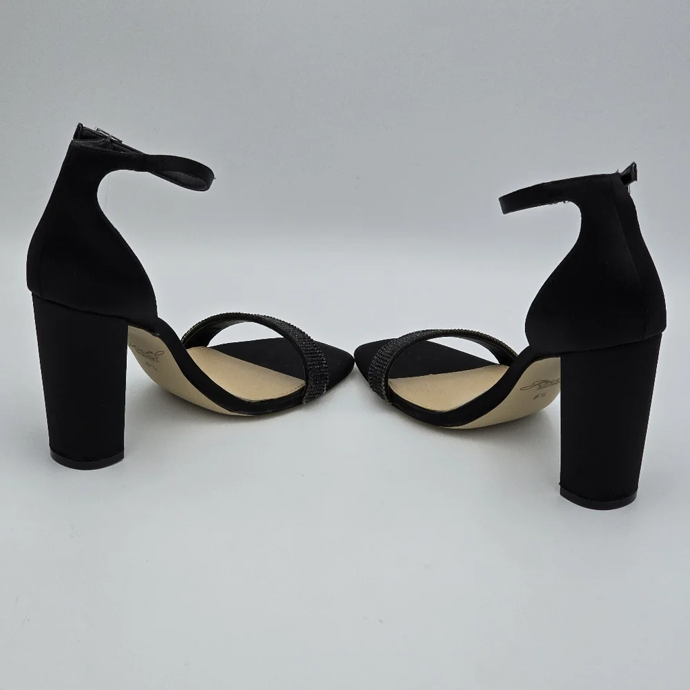 Jewel Badgley Mischka Women's Keshia III Heeled Sandals, Black, Women's 6.5 - Picture 6 of 16